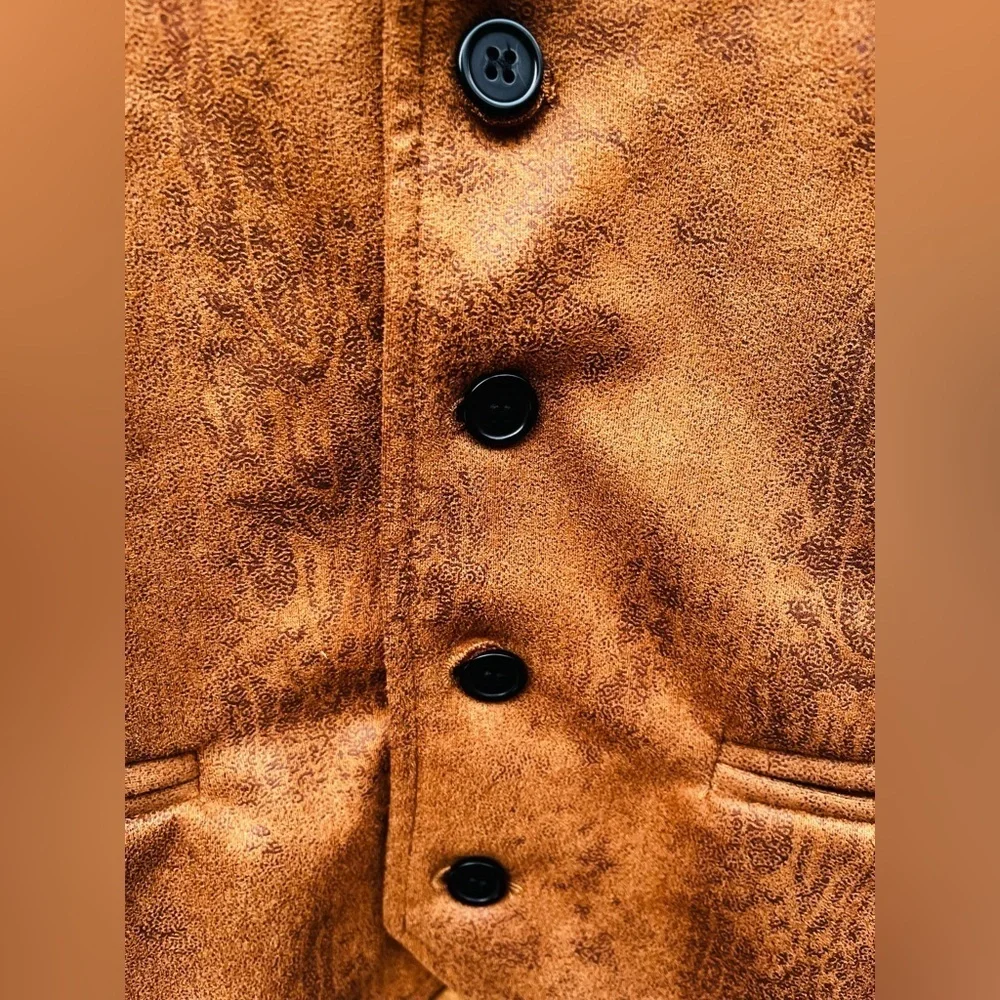 Men's Brown Vest new